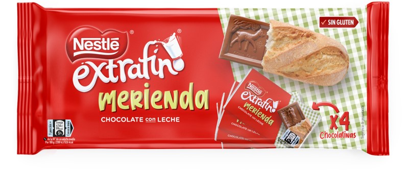 Chocolate Nestlé con leche extrafino
